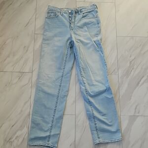 High Rise 90s Straight Leg Jeans